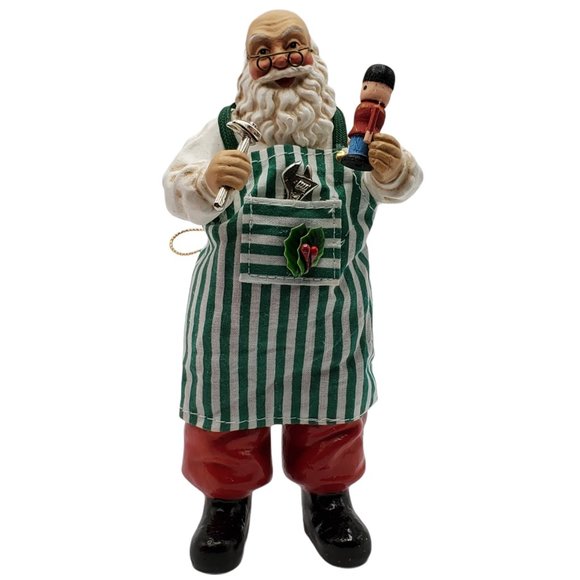 Department 56 Other - Dept 56 Possible Dreams Working Santa Ornament 714006 Vintage 7" Clothtique 1993